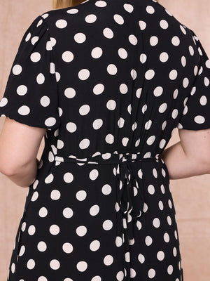 Emily - Midi Dress - Polka Dot